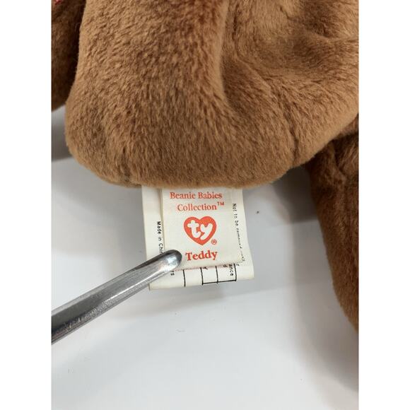 Ty Beanie Babies Bear Bundle (3pcs) Erin, Groovy And Teddy - Picture 16 of 16